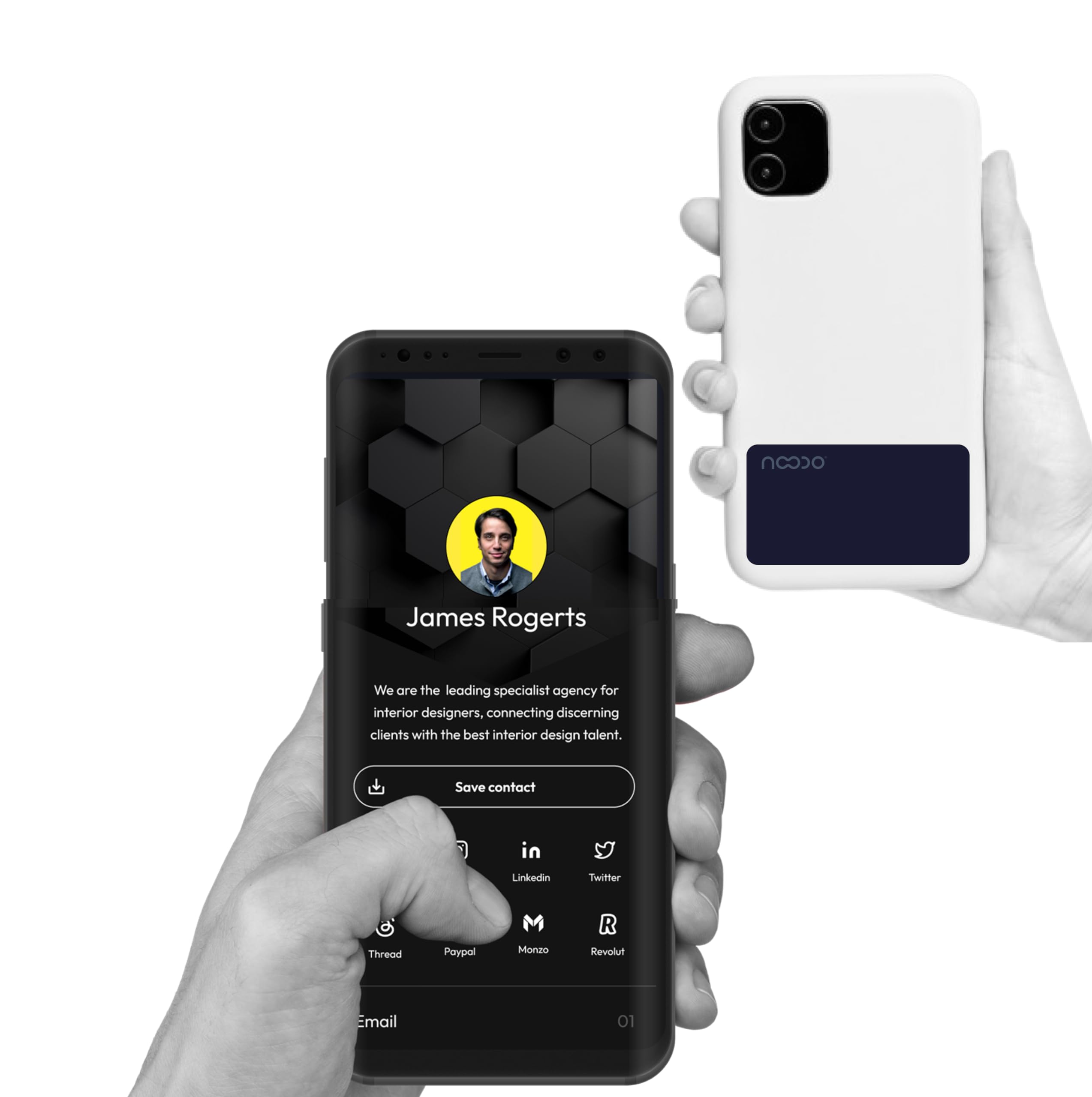 Noodo Contactless Digital Business Card