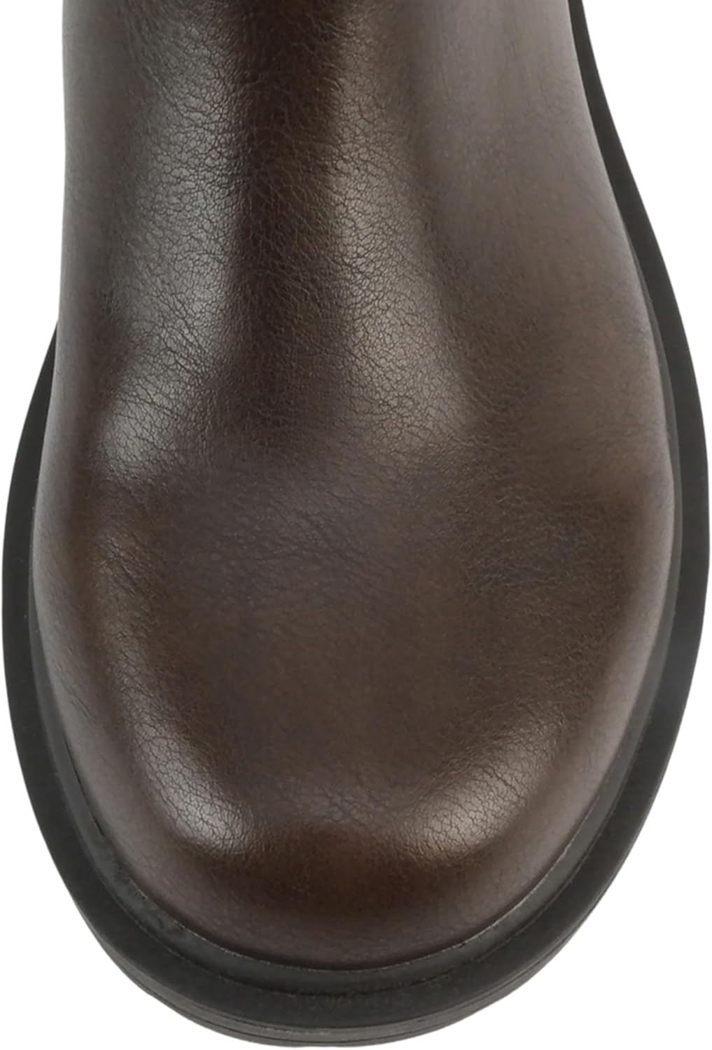 Soda Pilot ~ Women Lug Sole Low Heel Chelsea Fashion Ankle Bootie w/Double Elastic Gore