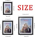 Giftgarden Multi Picture Frames Set, Black Photo Frame for Multiple Photos, Matted, 10 Pcs, Two 8x10, Four 4x6, Four 5x7