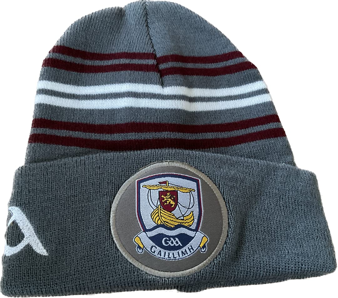 GALWAY Official GAA All Ireland County Home style grey bronx hat very rare