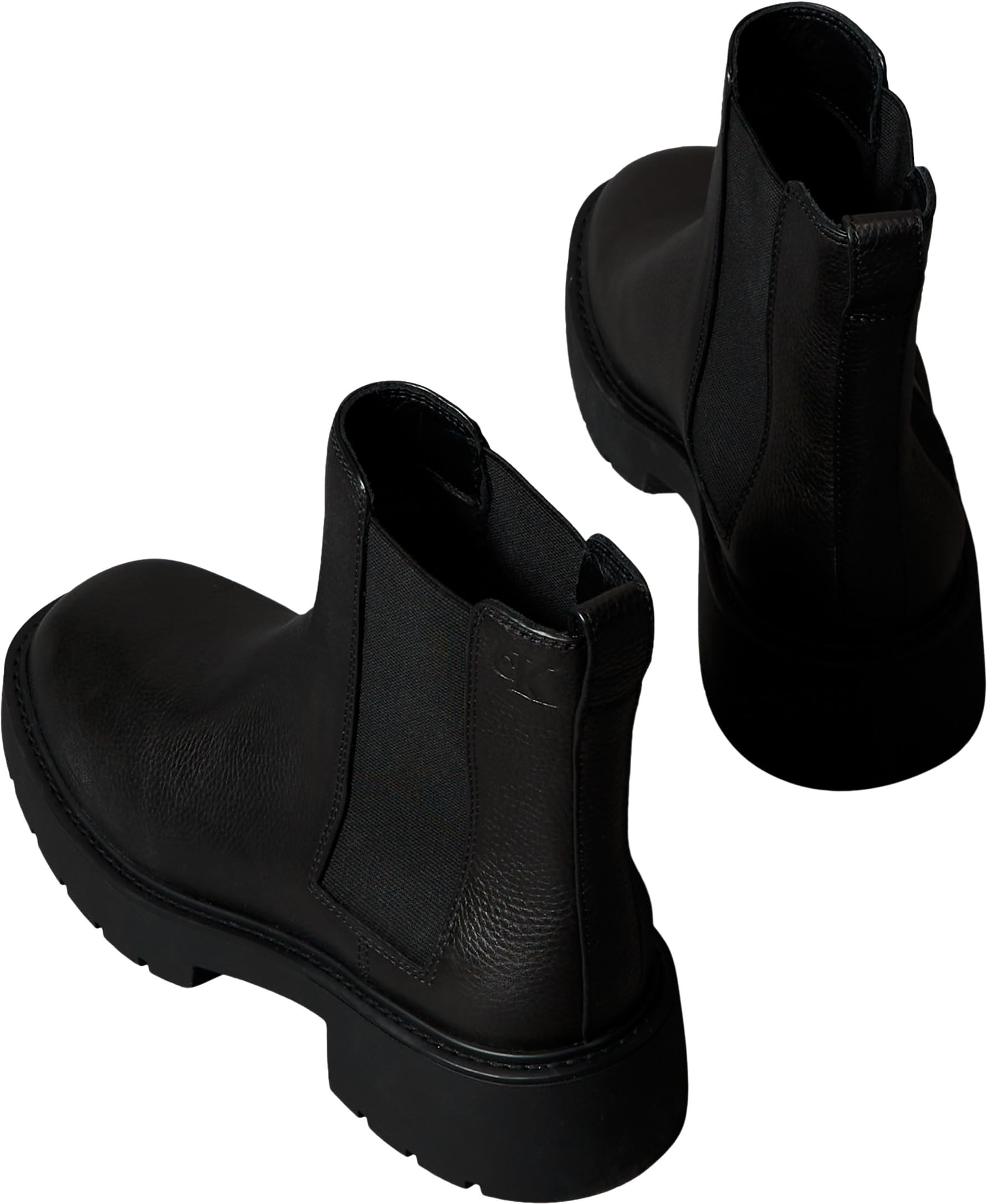 Calvin Klein Botines Chelsea Mujer Chunky de piel