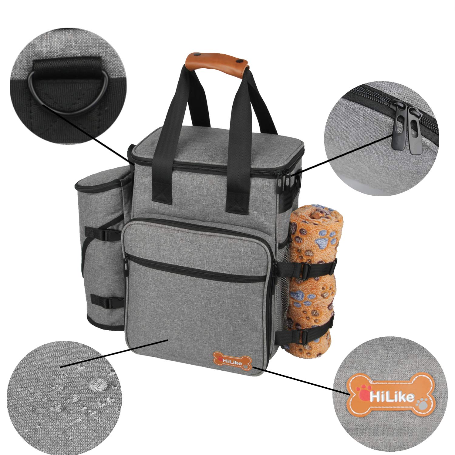 pet travel organizer bag