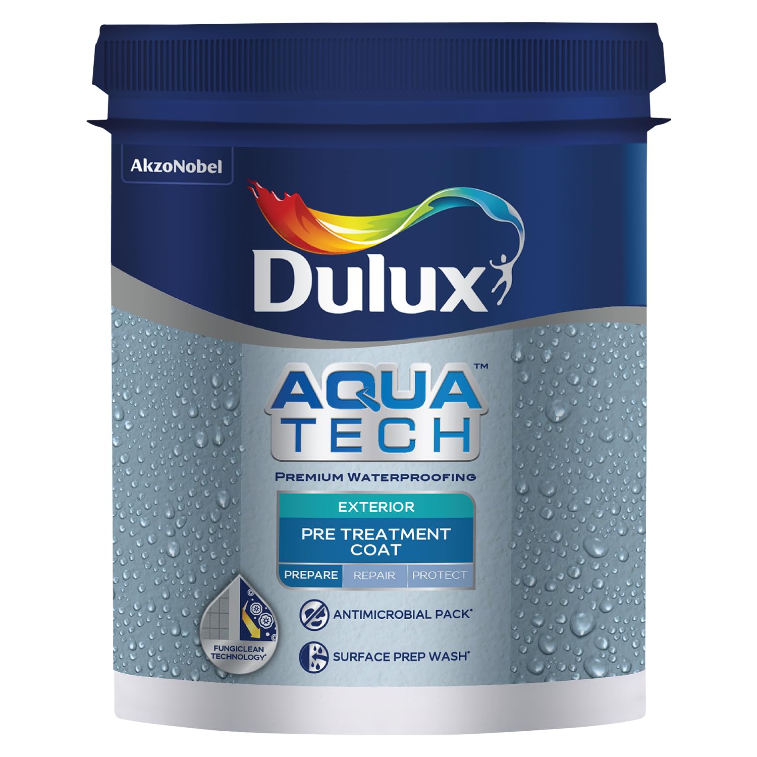 Aquatech Exterior Pre-Treatment Coat (1L) – Premium Waterproofing Solution that Effectively Prevents Algae and Fungi Growth, Enhancing Surface Durability