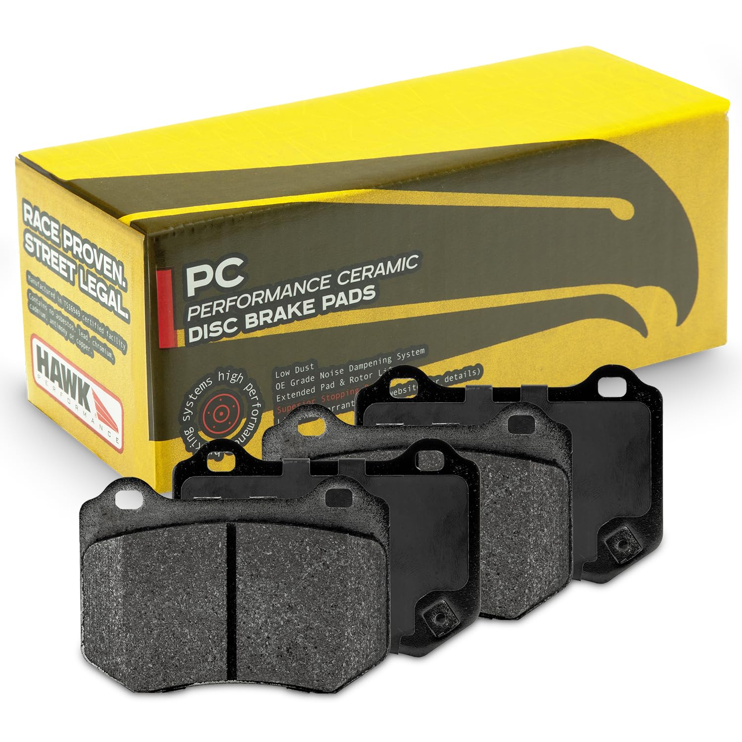 Amazon.com: Hawk Performance HB914Z.580 Performance Ceramic Street