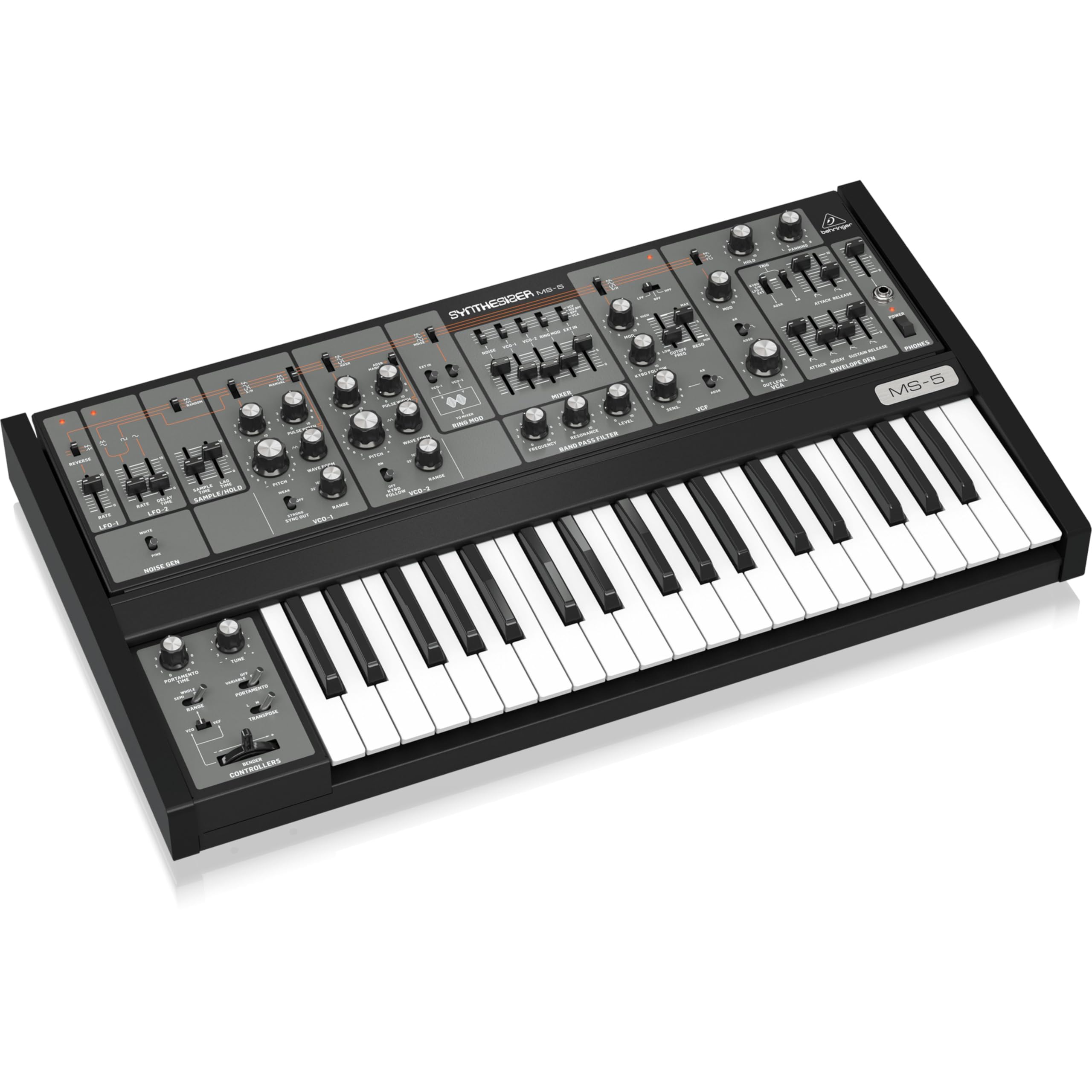 Amazon.com: Behringer MS-5 37-key Analog Synthesizer : Musical
