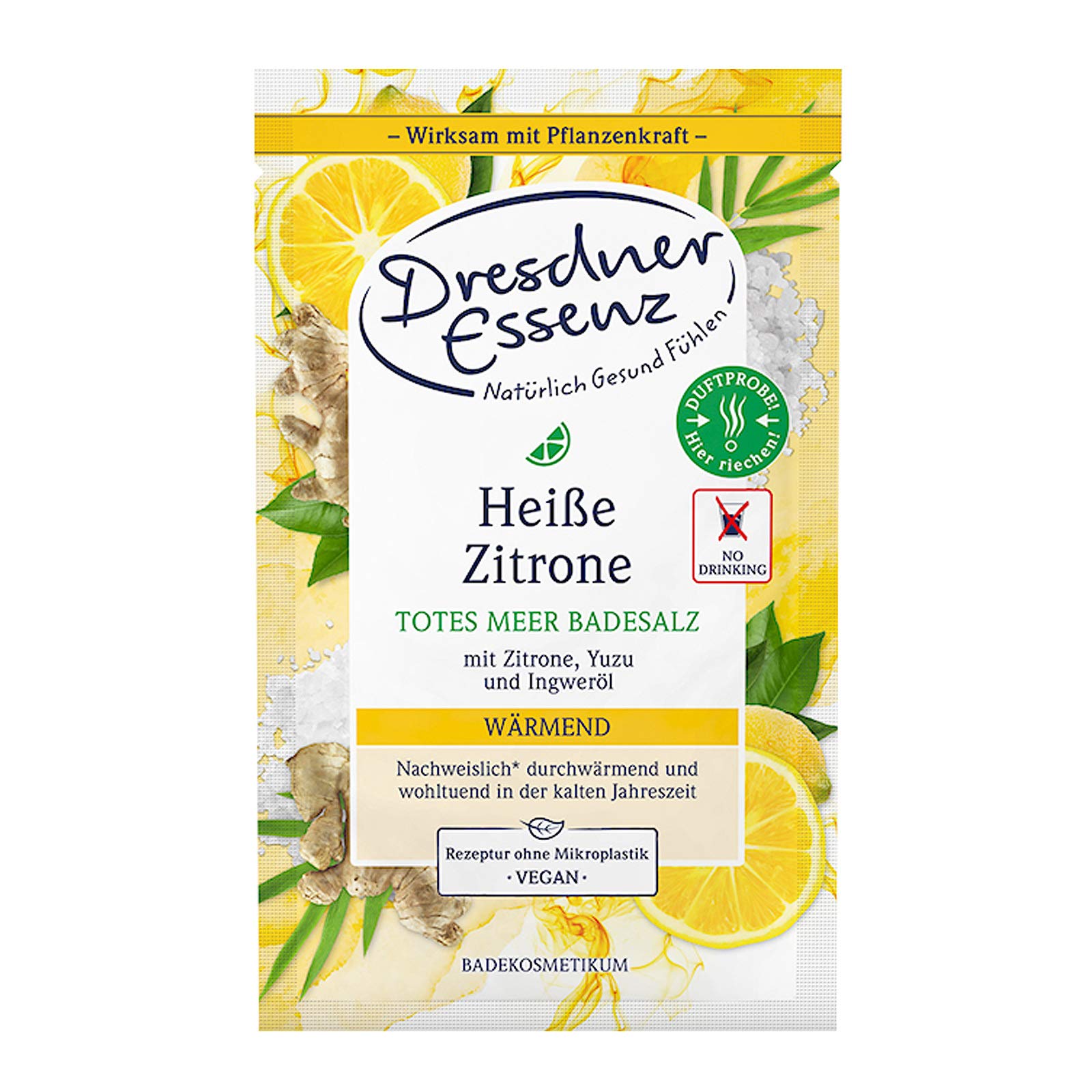 Dresdner EssenzHot Lemon Dead Sea Bath Salt 60g