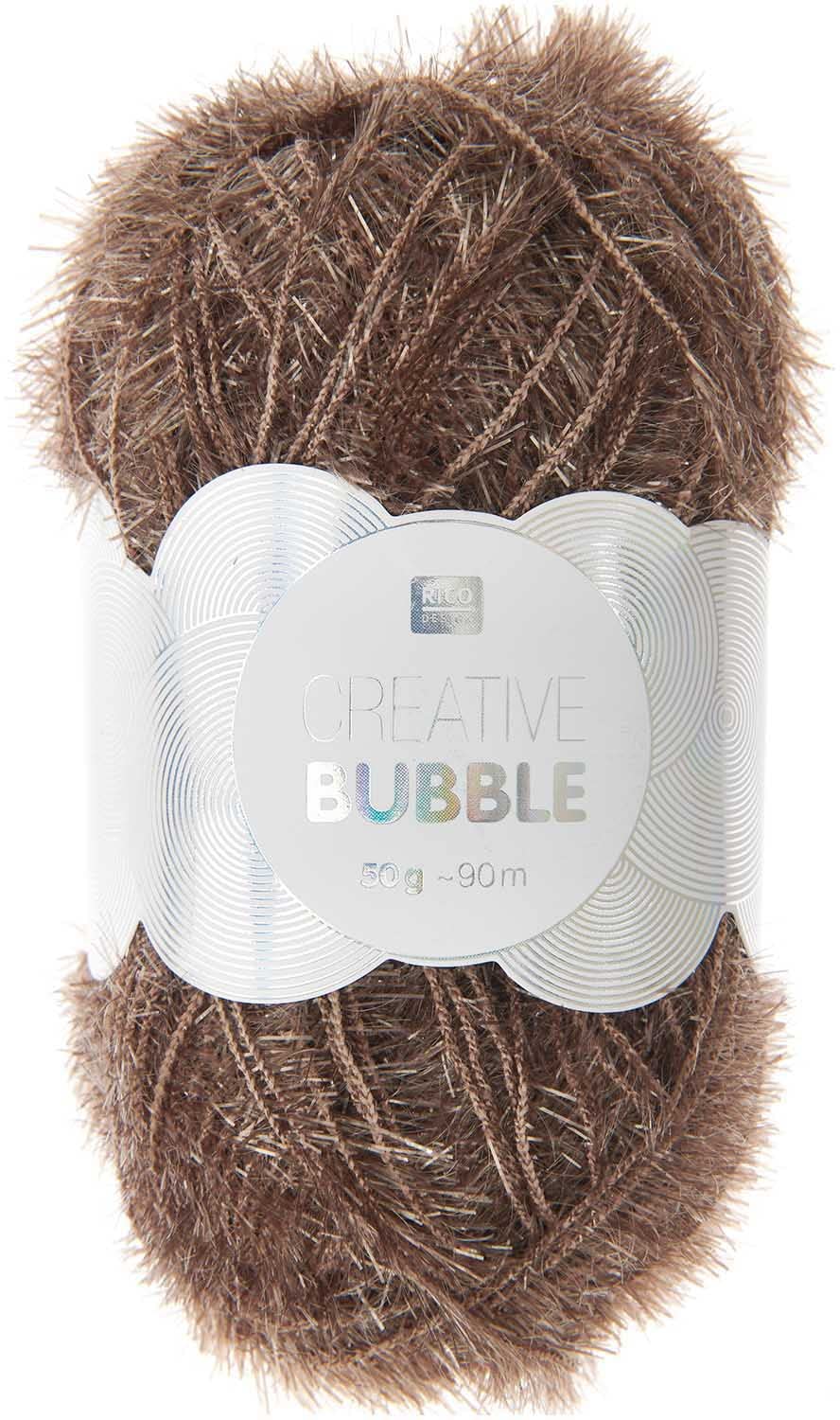 Rico Design Brown Thread Ball For Diy Sponge - Creative Bubble - Nuts