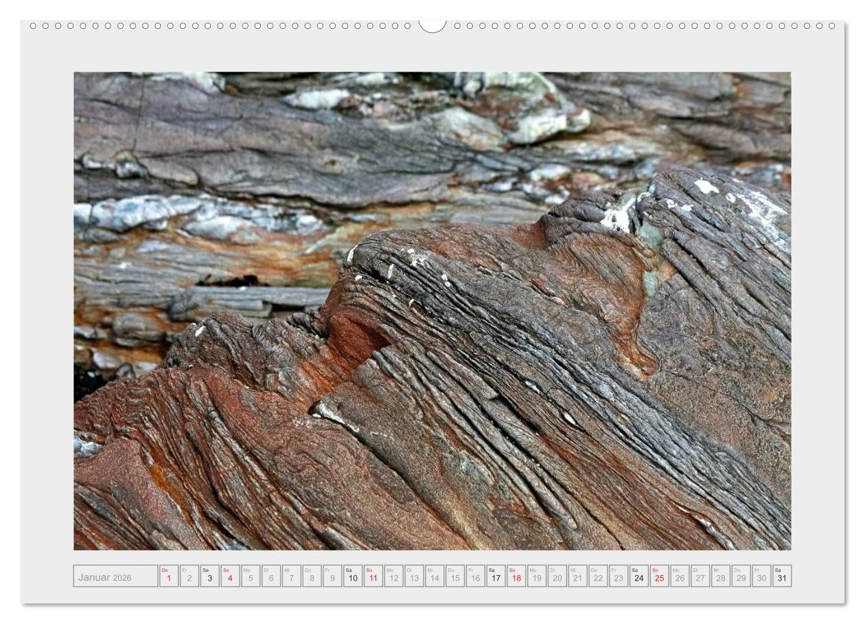 Die Kunst der Steine / 2026 (hochwertiger Premium Wandkalender 2026 DIN A2 quer), Kunstdruck in Hochglanz: Steine in der Natur sind Symbole für Geschichet und Geschichten (CALVENDO Natur)