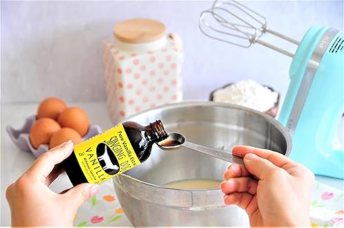 Miniatura 6 de Singing Dog Vanilla Extracto de vainilla puro, botella de 2 onzas líquidas, vainilla sin azúcar, totalmente natural, sin OMG, sin maíz, kosher,