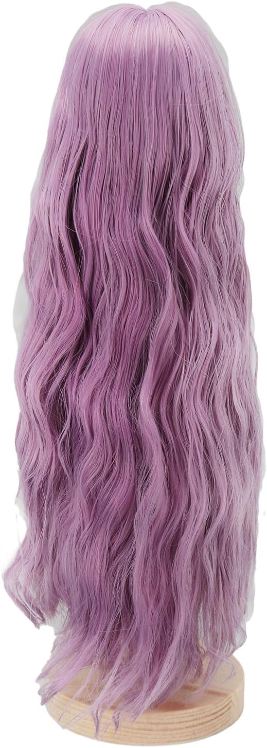 1/3 BJD Doll Wig, Wig Doll Replacement, Long Curly Doll Hair Wig with High Elasticity Inner Mesh for 8.3‑9.4in Doll, Doll Making Supplies ()