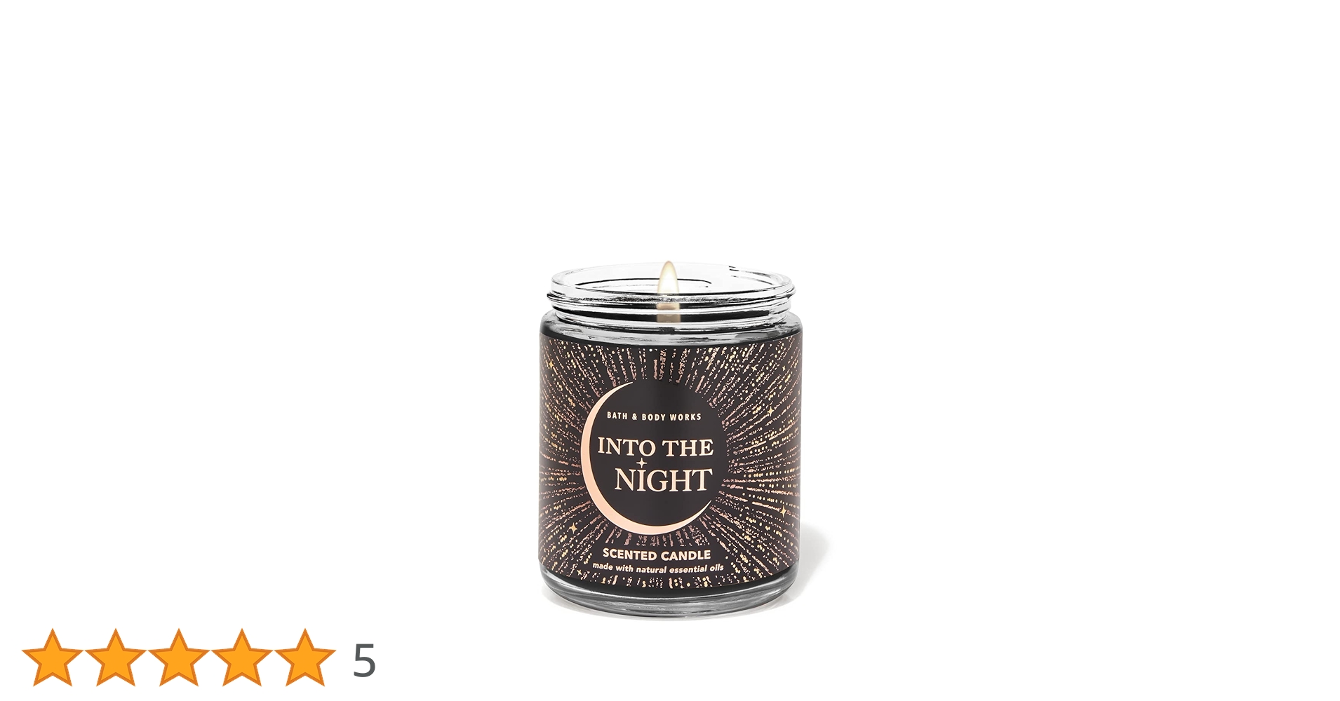 Bath & Body Works Into the Night Single Wick Candle : Amazon