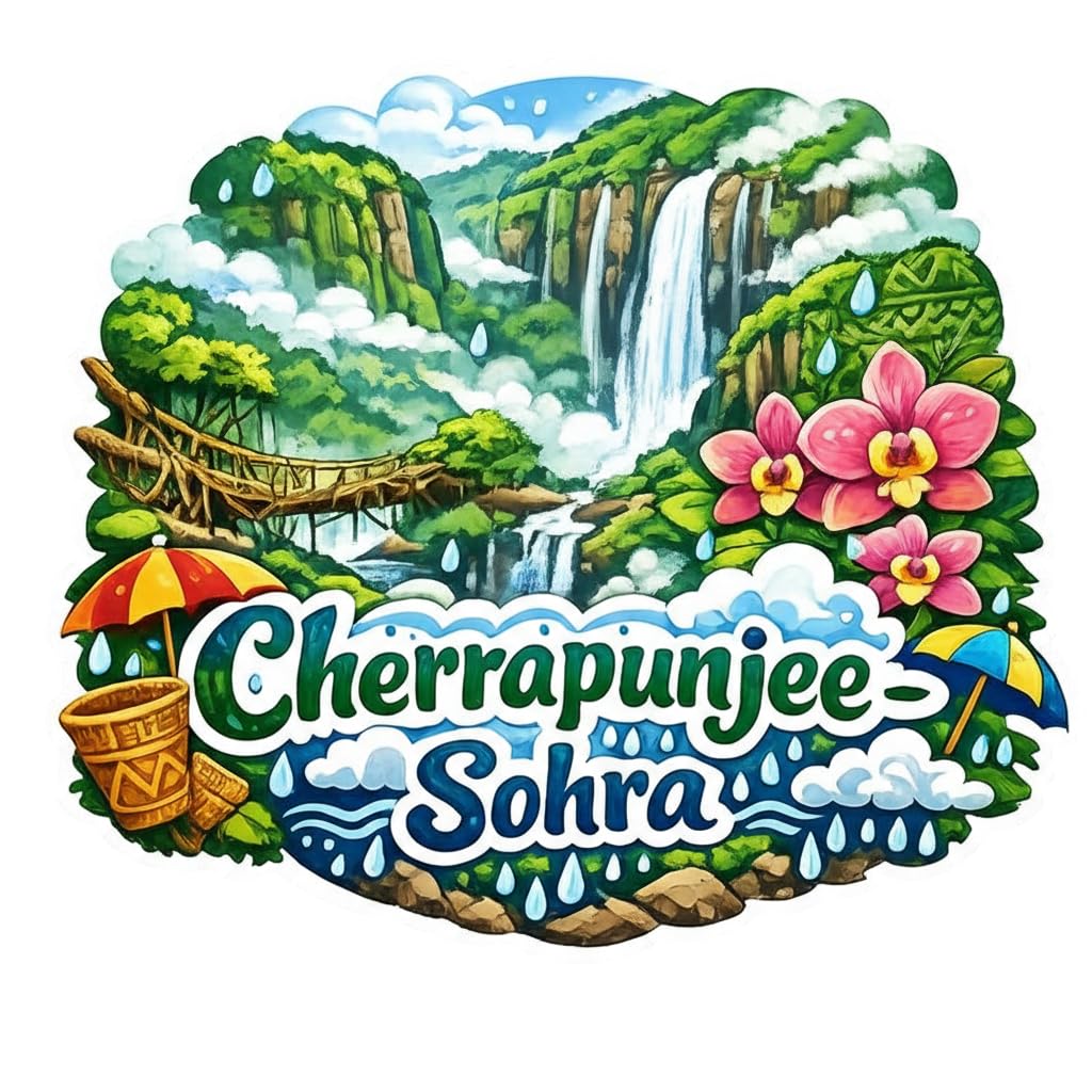 Guwahati Fridge Magnet - Assam Souvenir -13 Guwahati Fridge Magnet - Assam Souvenir -13