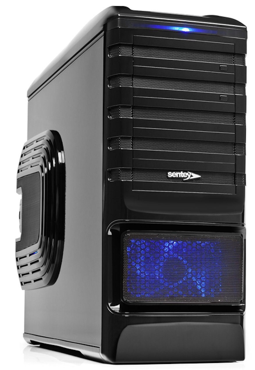 Buy Sentey Burton Black Gs-6500.Gaming Case / 1mm Secc / ATX Computer ...