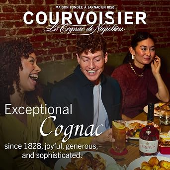 Courvoisier VSOP 70CL – Premium French Cognac - Aged Up to 12 Years | Ideal Served Neat, as an Aperitif, or in Classic Cocktails Like The Courvoisier Espresso Martini, or Sidecar | Perfect for Gifting