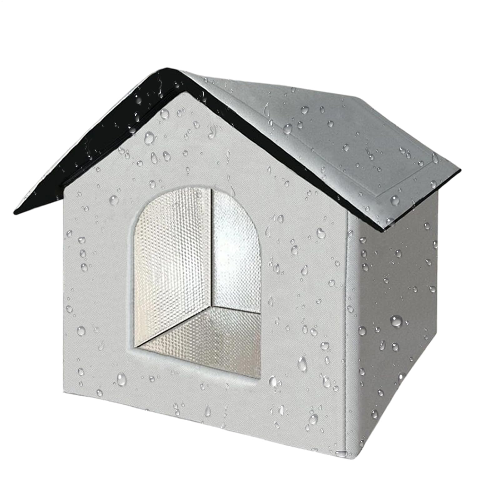Maison pour chat hiver : protégez votre animal du froid et de l'humidité avec ce lit étanche