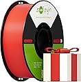 PLA Filament 1.75mm, Spool of 3D Printer Filament 1kg (2.2lb), High Speed Printing High Resistance, Compatible with Most FDM 3D Printers, Red