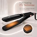VGR V-519 Professional Hair Straightener, 38mm Ceramic Coating Plates, Max 450°F Heat, LED Display, 7 Temperature Settings, 2.0m Swivel Cord, Ultimate Styling Tool for Women & Salon Use, 2 Years Warranty (Black) gallery image