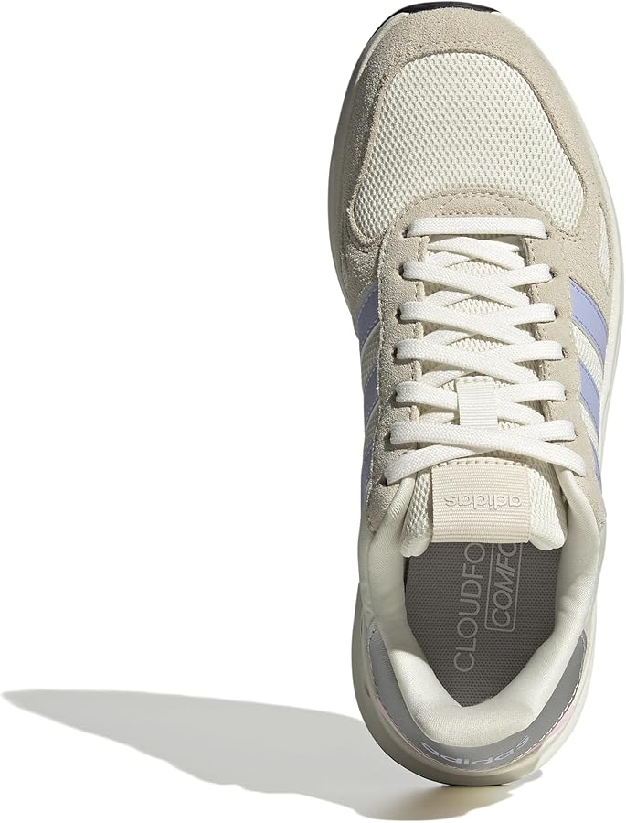 Amazon.com | Adidas Womens Run 84 Sportswear, Off White/Violet