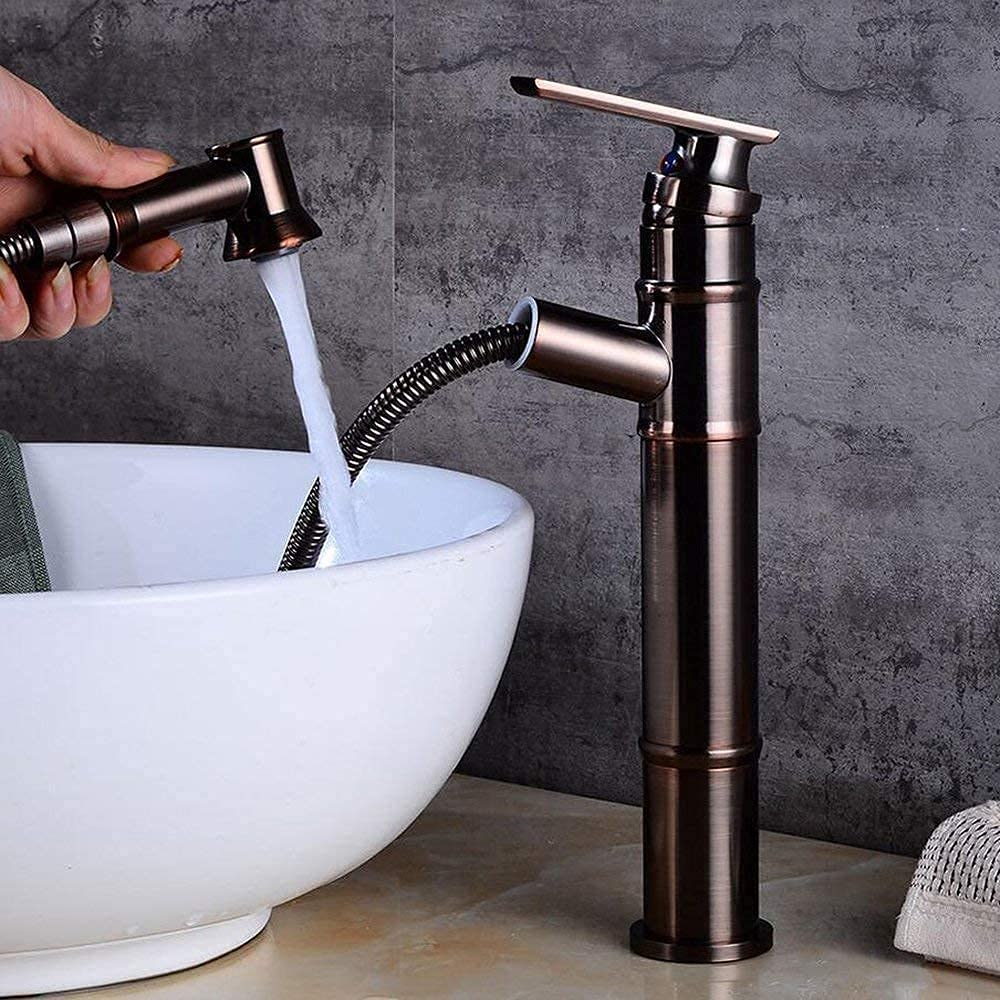 Robinet de cuisine extensible OKUOKA en laiton pour simplifier la vaisselle
