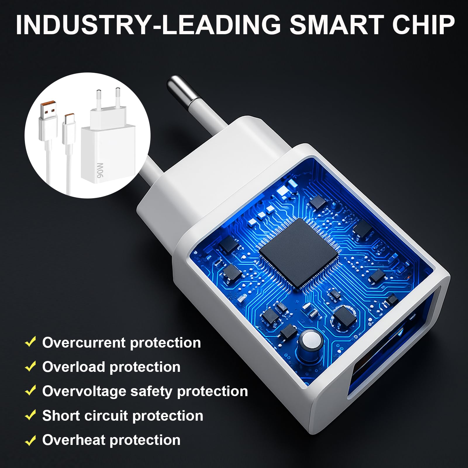 Adaptateur USB C 120w Charge Turbo/Hypercharge 120W Et 6A Câble USB C Vers C 1m Pour Xiaomi 14T 13T 12T Pro Chargeur Turbo Pour Redmi Note 14 13 12 11 10 Pro