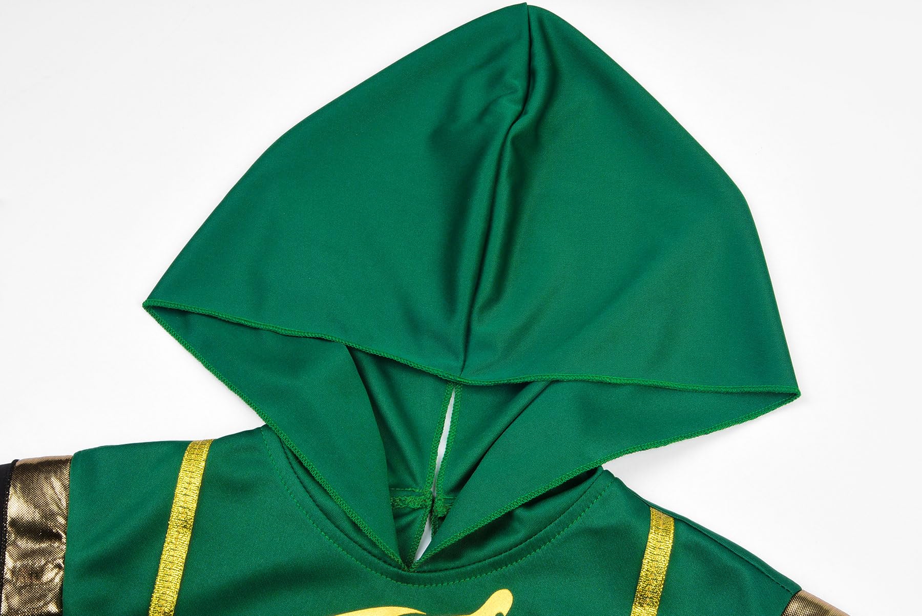 ReliBeauty Costume da ninja verde per bambini con accessori Ninja Deluxe