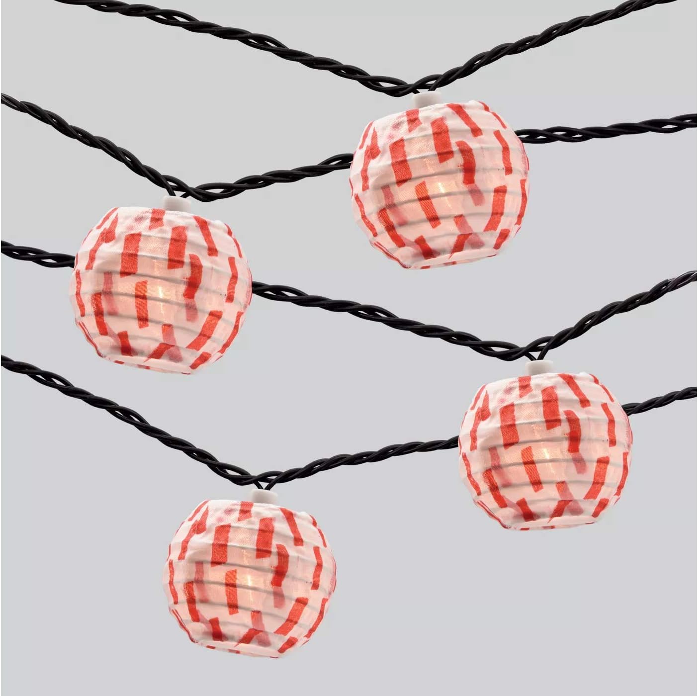 Opalhouse Lantern Outdoor String Lights Red/White Tools