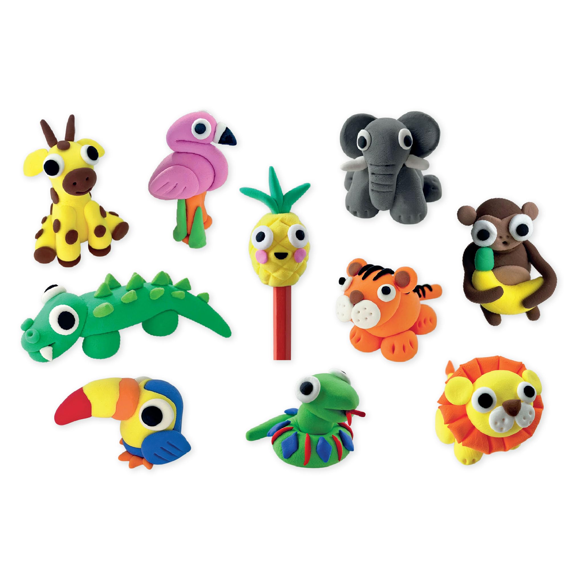 Floss & Rock Jungle Clay & Play Set — image 1