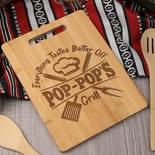 Miniatura 2 de Tabla de cortar para abuelos Regalos para abuelo en el día del padre Regalos pop para abuelo de nietos Regalo de cocina para abuelo para Navidad,