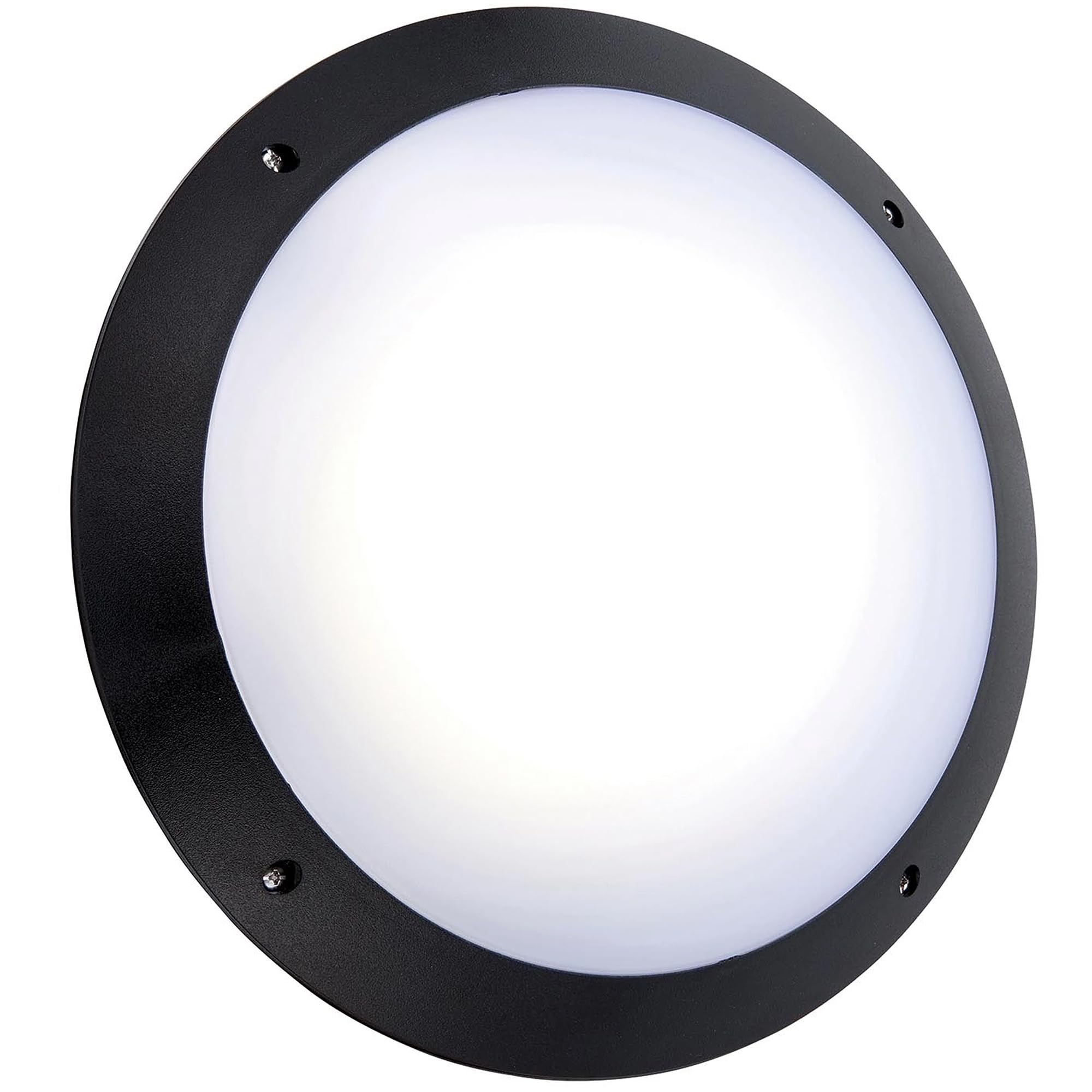 National Lighting SERAN’s 12W Round Motion Sensor SMD LED Light, IP65 Outdoor Security Light