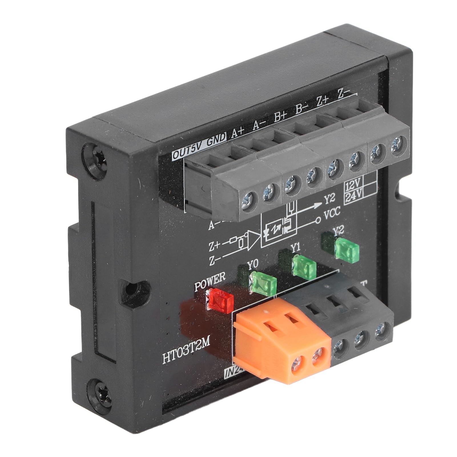 Convertitore di Segnale, Uscita HTL TTL 4-20 MA TTL EIA422 423 NPN Ingresso PNP Modulo Convertitore a 3 per Encoder (12V)