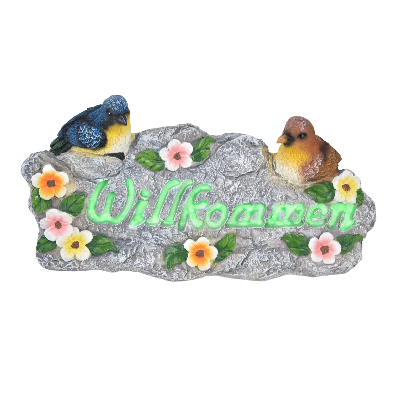 Migne Birds Figuras Estatuas Resin Garden Ornament, Fine Sculpture, Color Brillante, Detalles Luminosos, Otros Regalos para el Hogar y el Jardín, para, Uso Interior y