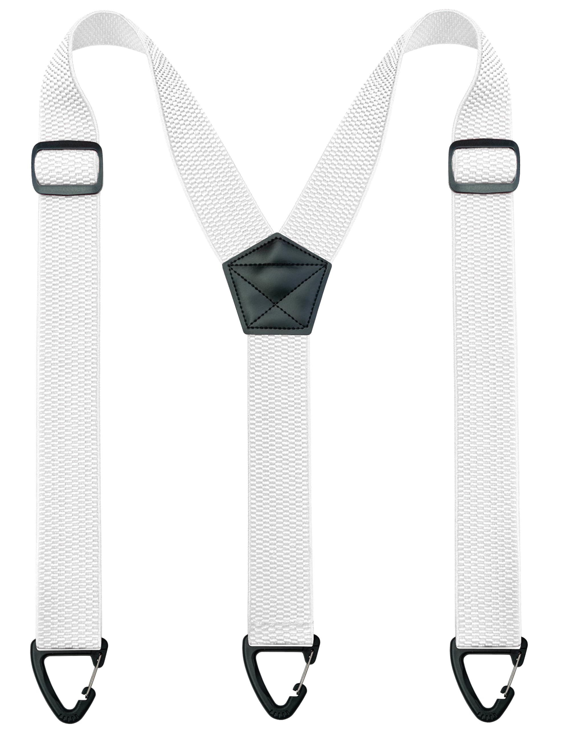 Hidden Suspenders for Men Under Clothes with 3 Snap Loop (1.48" Wide)