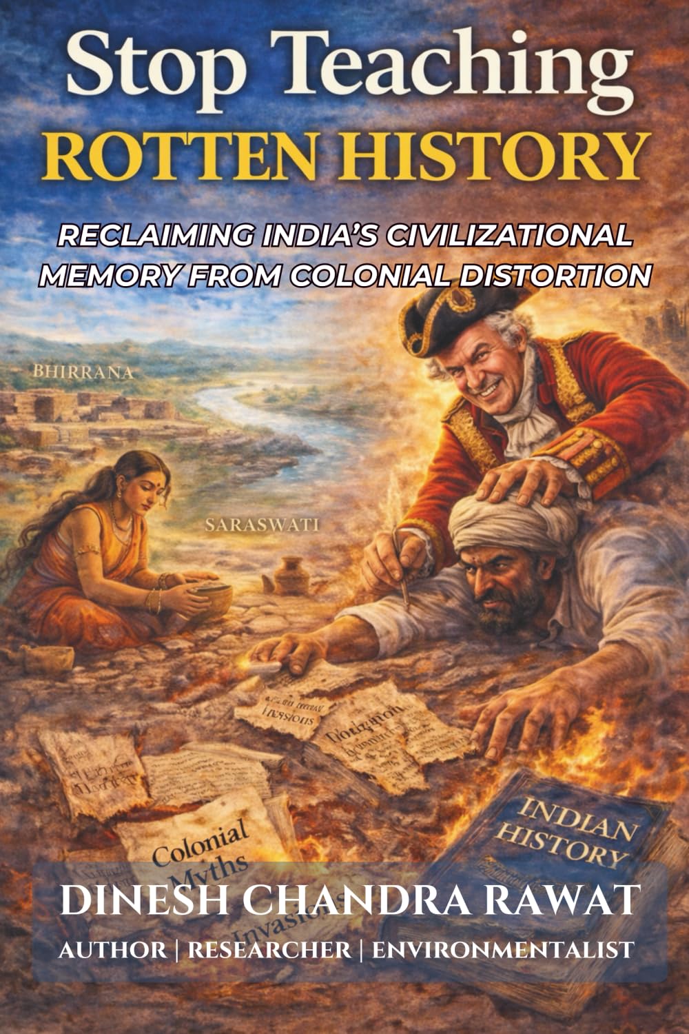 STOP TEACHING ROTTEN HISTORY: Reclaiming India’s Civilizational Memory from Colonial Distortion (GLORIES OF INDIA)