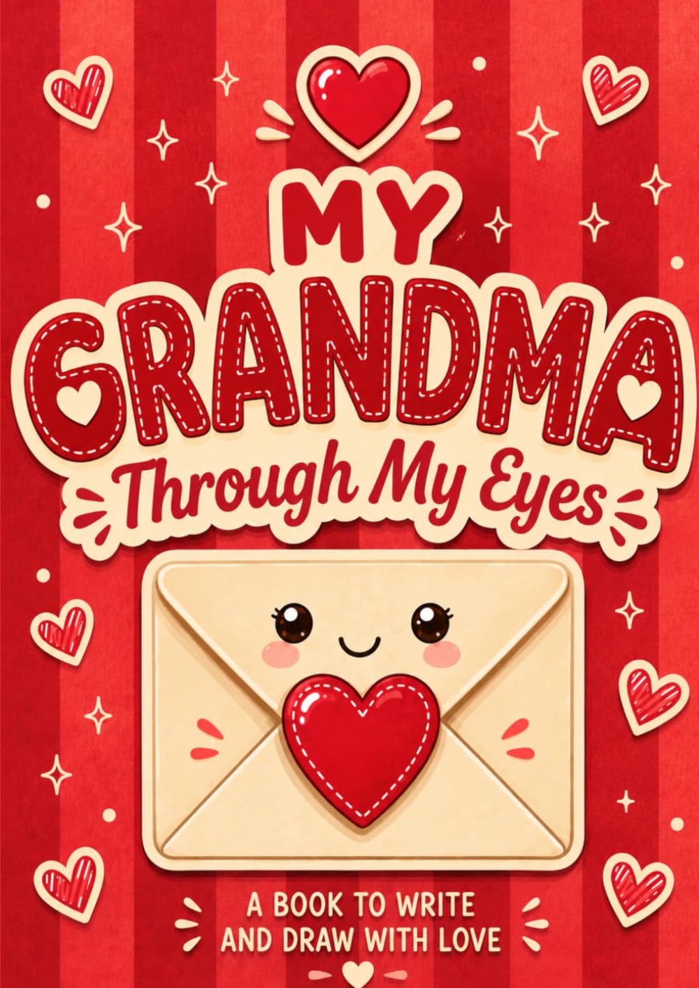 My grandma through my eyes: An uppercase activity book to complete and personalize. A unique gift for Grandparents’ Day, Grandma’s birthday, and special occasions. (My special people)