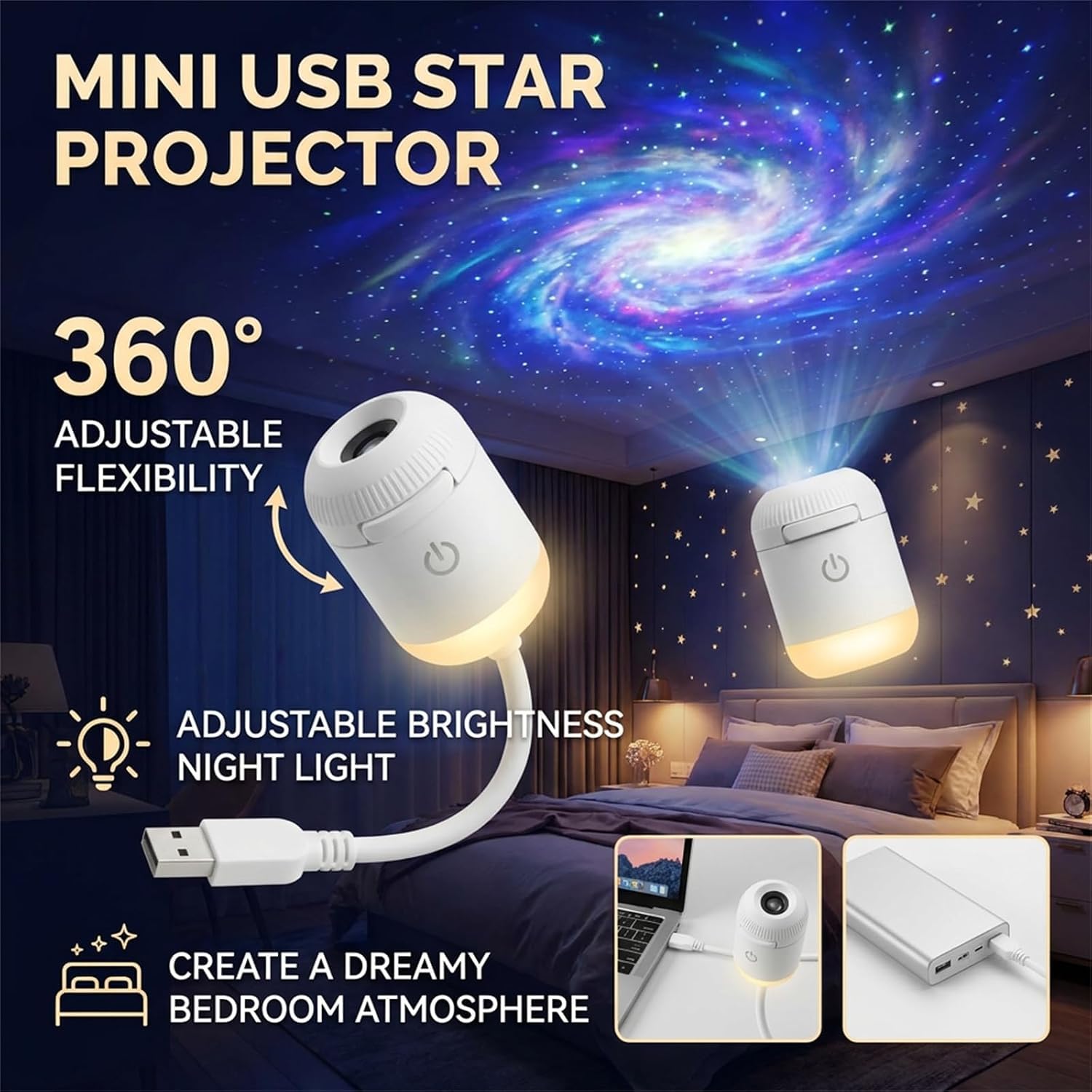 Proyector de luz nocturna 12 en 1, proyector de cielo estrellado para adultos, proyector LED de cielo estrellado con 12 discos planetarios
