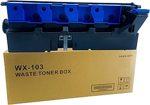 HEMEINY WX103 WX-103 Cartouche de toner usagée compatible avec imprimante Konica Minolta Bizhub C224 C284 C364 C258 C308 C368 C454 C554 C458 C558 C658 (A4NN-WY4)