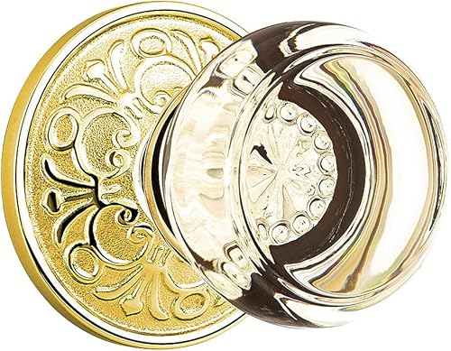 Lancaster - Juego de puertas con pomos de cristal de Georgetown