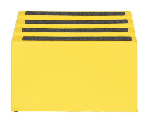 Miniatura 2 de Vestil VST-1-Y Taburete de polietileno, 1 escalón, amarillo