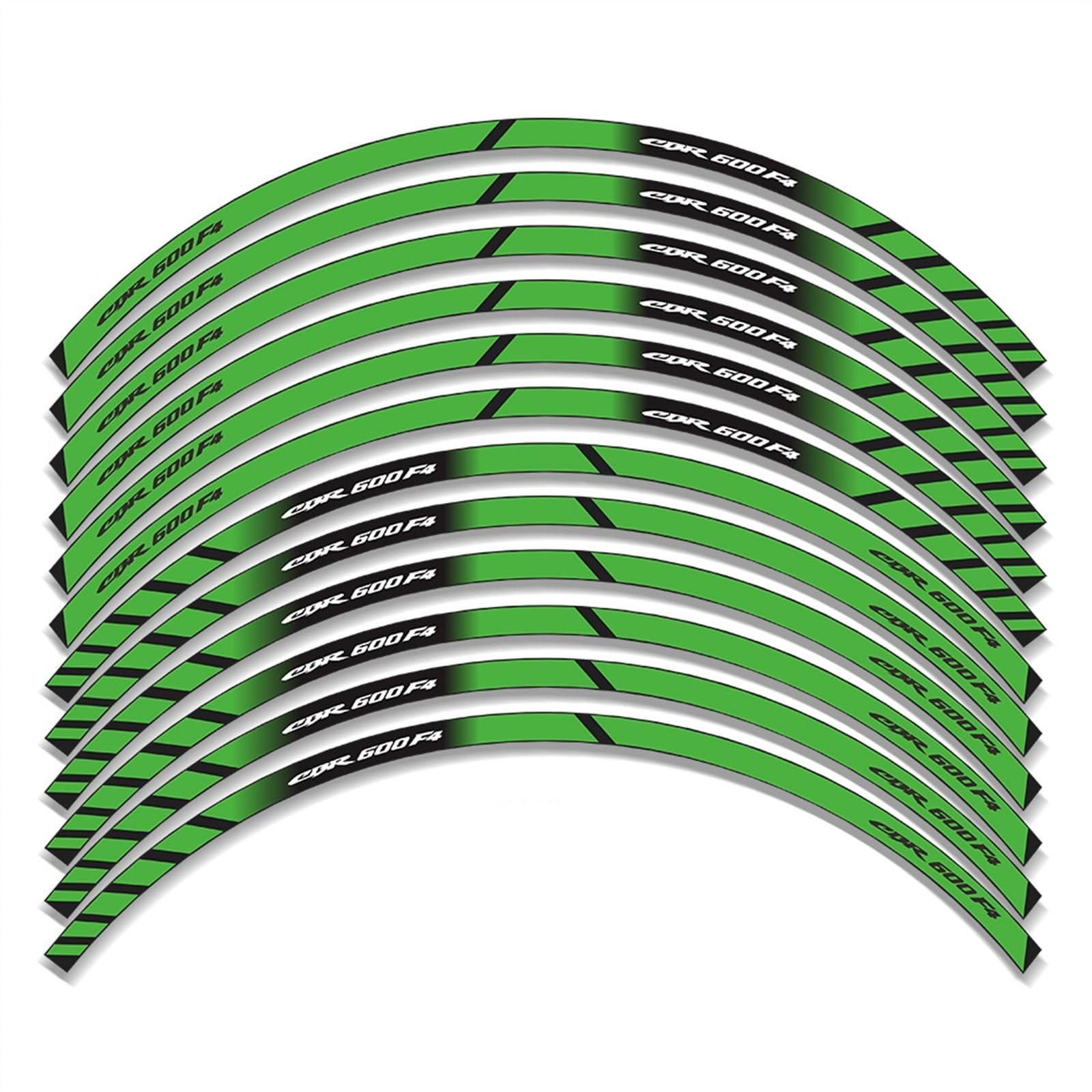 Frynuzb A3 Applique For Cbr600 F4 Cbr600f4 Motorcycle Wheel Reflective Stickers Waterproof(A3)