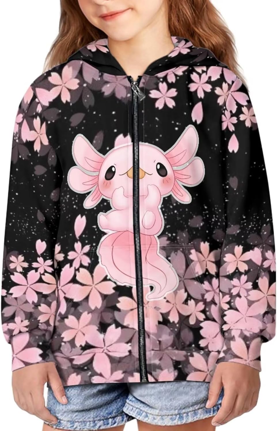 Ystardream Cute Zip Up Hoodies for Teen Girls Graphic Fall Clothes Sweatshirts 6-16 Y - Image 2