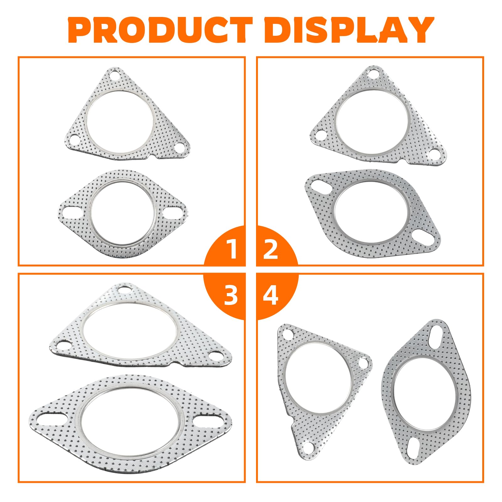 Amazon.com: GoaMotors 20692-8H30A Catalytic Converter Gasket Bolt
