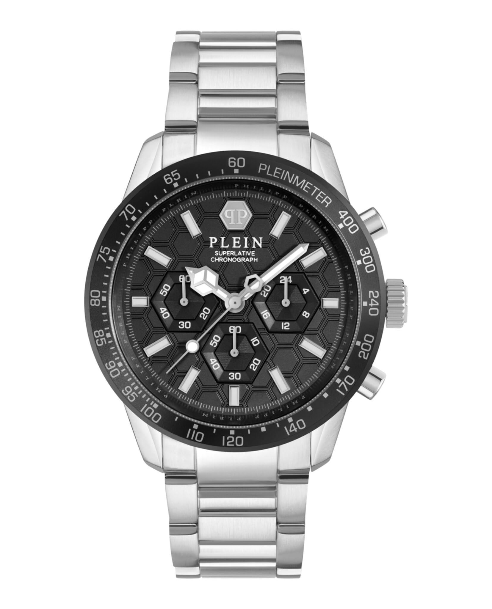 Philipp Plein Men Chronograph Quartz Watch Pleinmeter