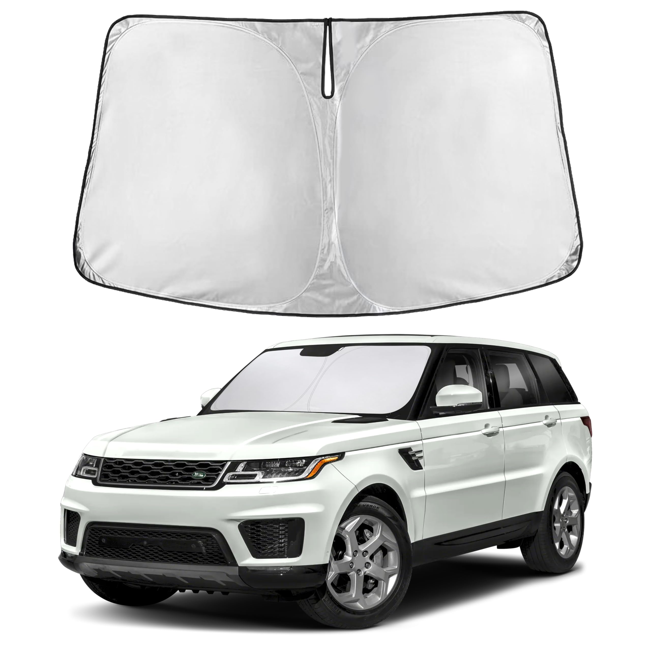 Autovir Windshields Sun Shade Fit for 2013-2020 2021 Land Rover Range Rover