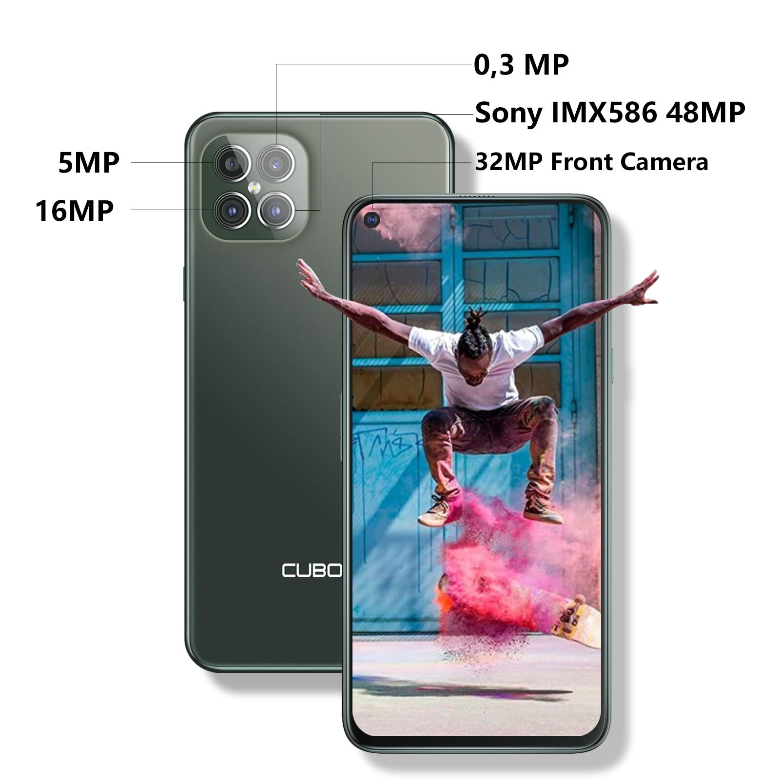 【SIMフリー】Cubot C30 ブラック 1.jpg