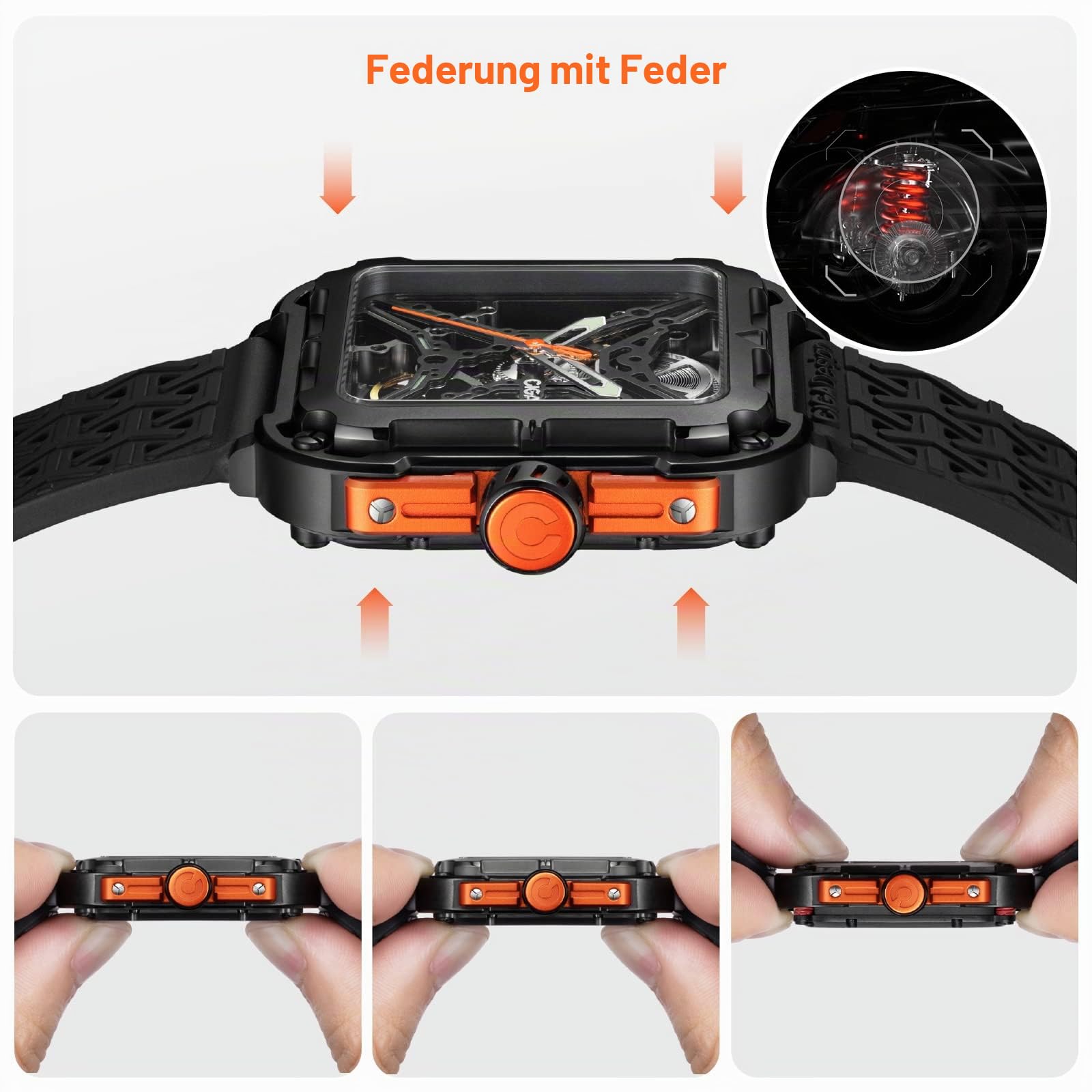 CIGA Design X Serie SUV Automatik Uhr Herren