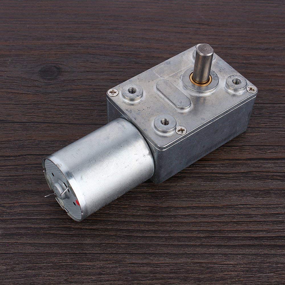 DC 12V Reduktionsmotor 2RPM Reversible Turbo Untersetzungsgetriebe Getriebemotor