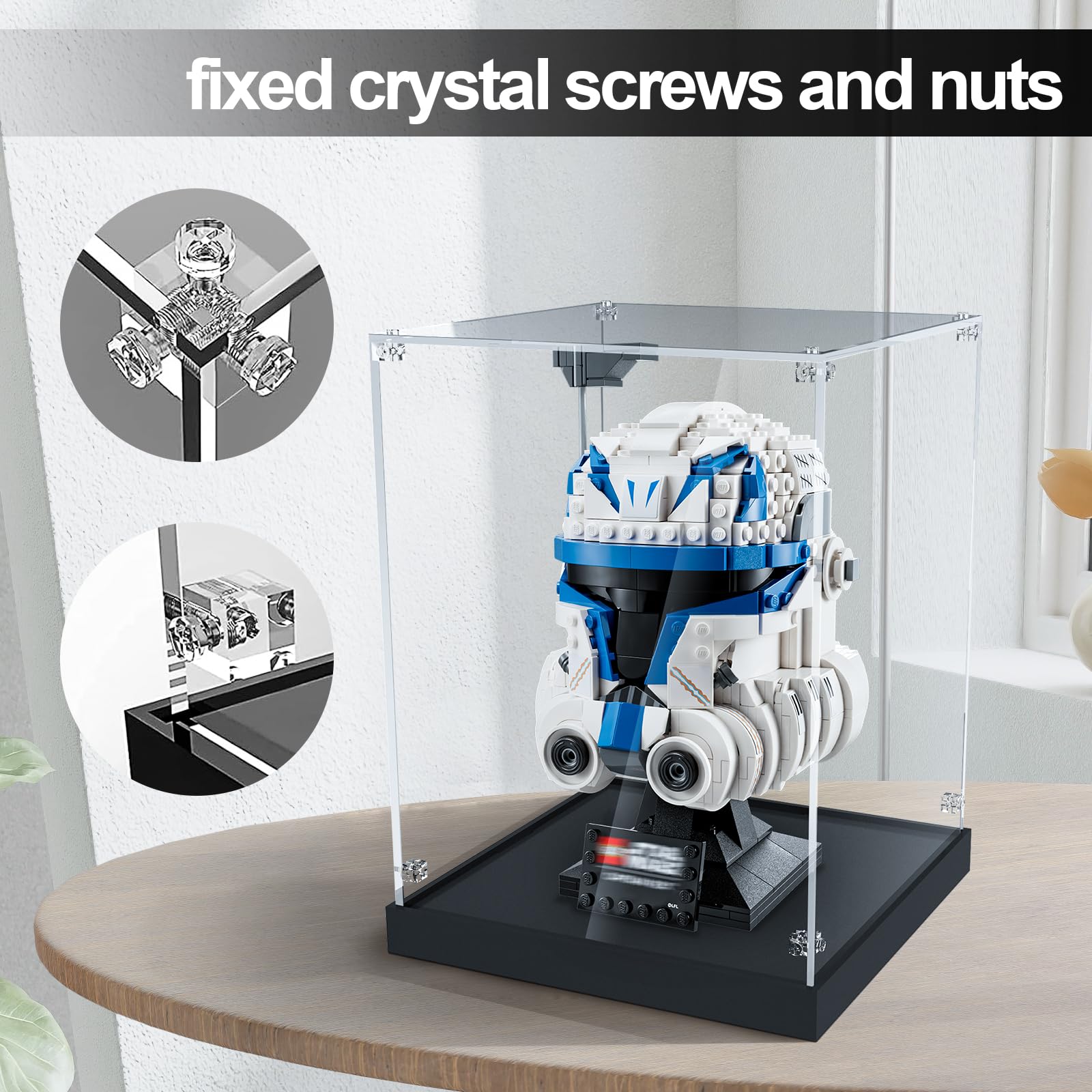 Amazon.com: NAOCARD Acrylic Display Case for Lego Star Wars Helmet