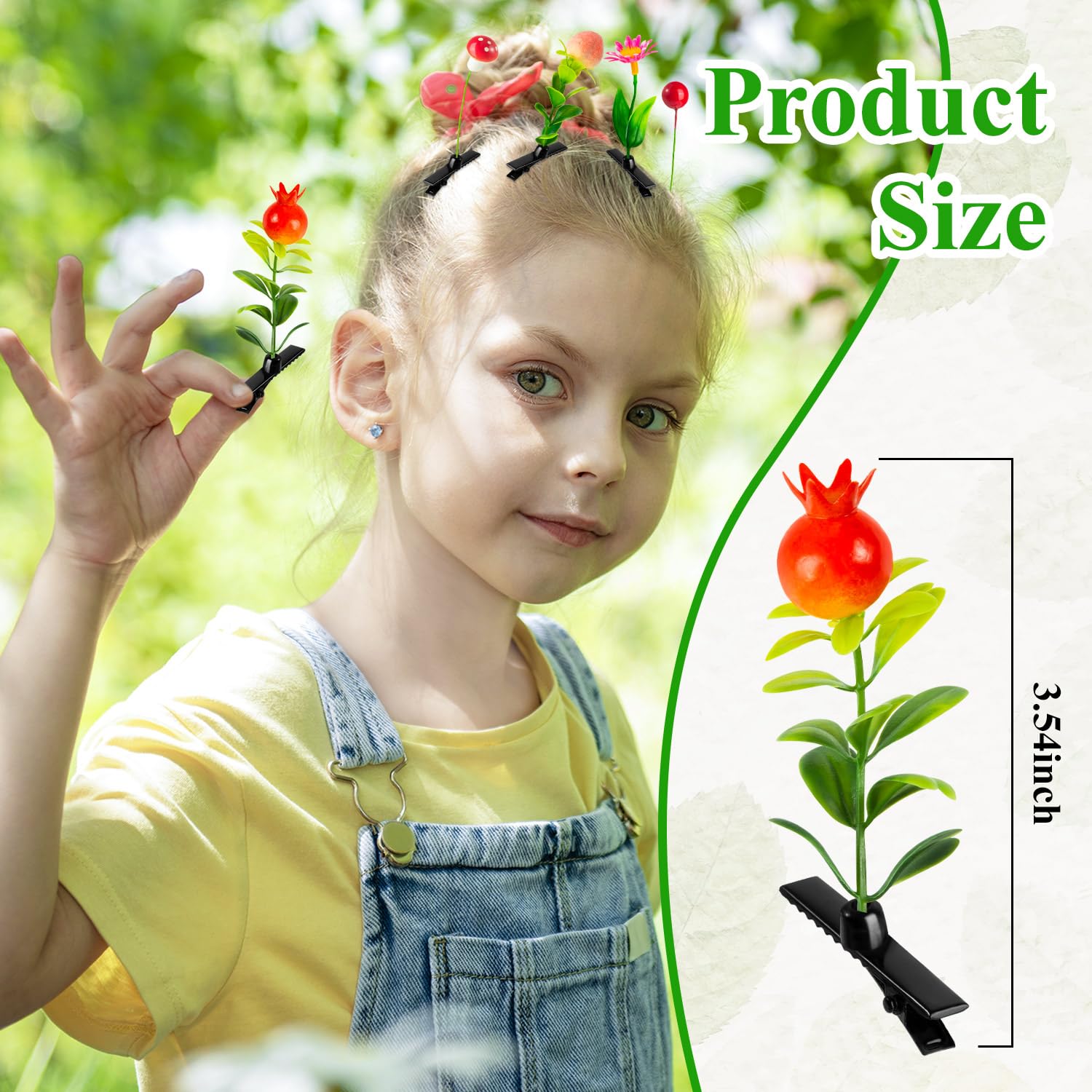 Amazon.com : Sprout Clips Mixed Style Plant Hairpins Little  display picture 1