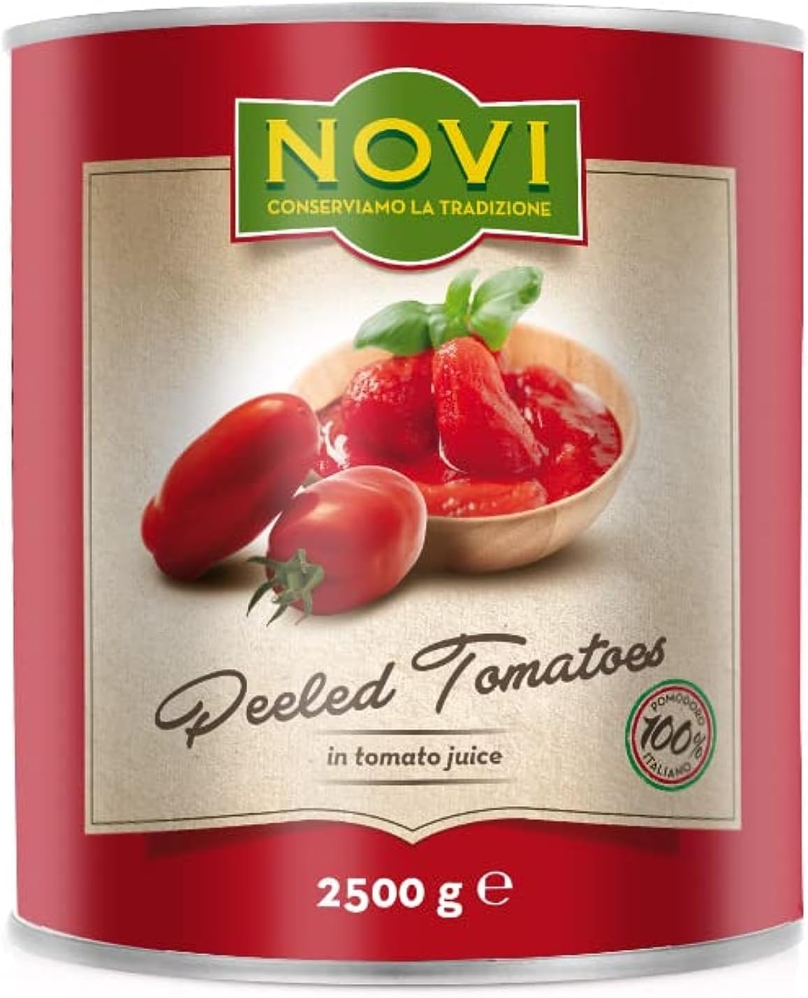 Novi Whole Peeled Tomatoes 2500gm