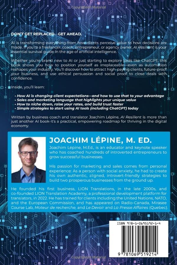 AI Resilient: How Freelancers and Entrepreneurs Can Thrive, Charge More, and Stay Irreplaceable in the Age of AI (YouGPT Series) image 3